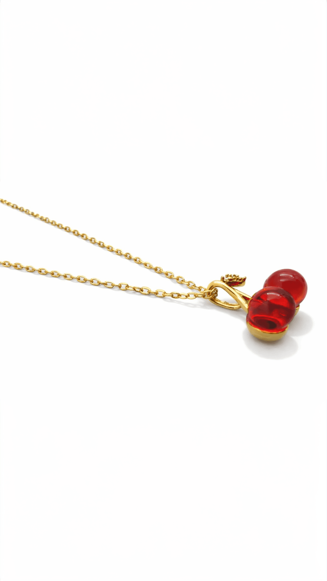 Suhira Cherry Charm Pendant Necklace